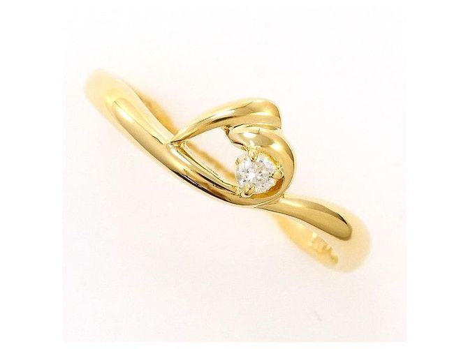 Autre Marque Anello con diamanti Au750 D'oro