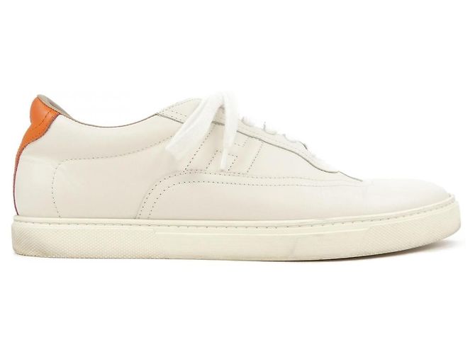 Hermès Hermes Quicker Calf Sneaker Beige