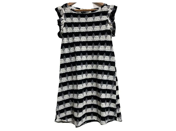 Autre Marque Vestido de malha crochet Max&Co. Branco
