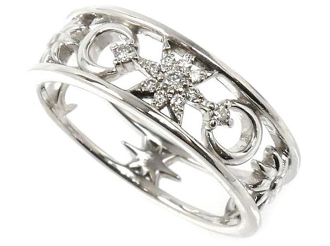 Autre Marque STAR JEWELRY Moon＆Sun Au750 Ring Silber