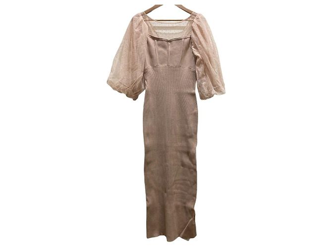 Autre Marque Snidel Knit Dress Beige