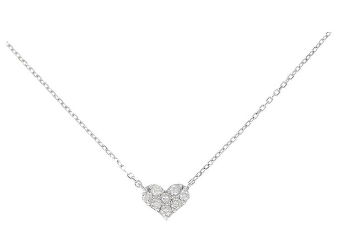 Autre Marque Collana di diamanti Au750 Argento