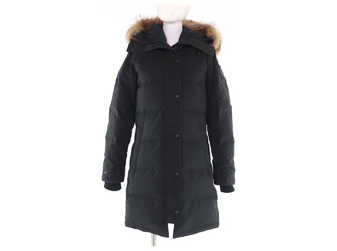 Canada Goose Parka Shelburne in piumino Nero