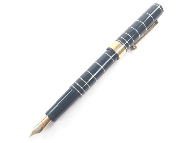 Autre Marque OMAS Marconi Au750 Füllfederhalter Limited Silber Blau Golden Marineblau