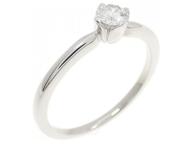 Autre Marque AHKAH Muguet Pt900 Diamantring Silber