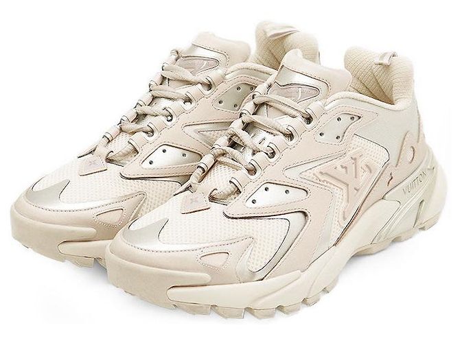 Louis Vuitton Runner Tatic Sneaker Braun Pink Beige