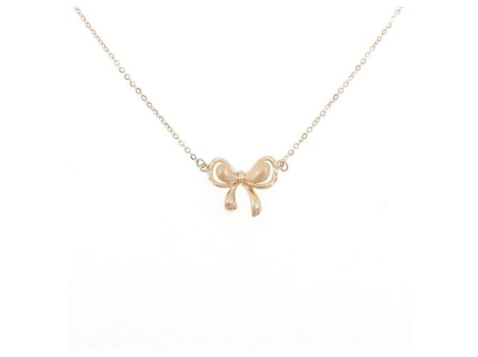 Autre Marque Collier Ruban 750PG Rose