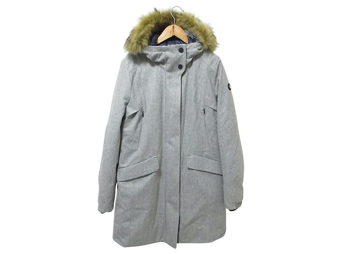 Autre Marque GEOX NORD PLUS Wool Down Coat Brown