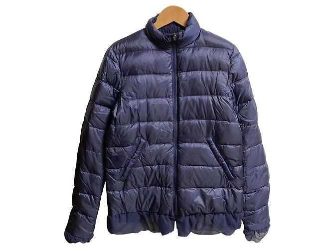 Moncler sacai SUMIRE Down Jacket Blue Navy blue