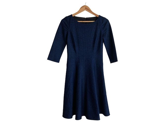 Autre Marque ANAYI Wollkleid Blau