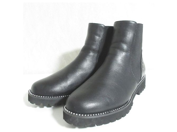 Autre Marque Bottes Chelsea cloutées GEMMA LINN Noir