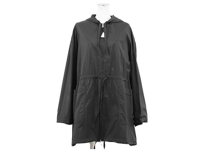 Moncler SUIR GIUBOTTO Abrigo 100% Nylon Negro