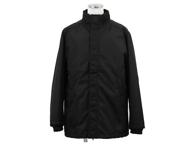 Abrigo Prada Re-Nylon Negro
