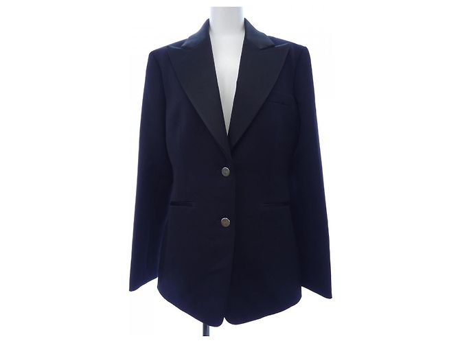 Giacca in lana nera Hermès Nero