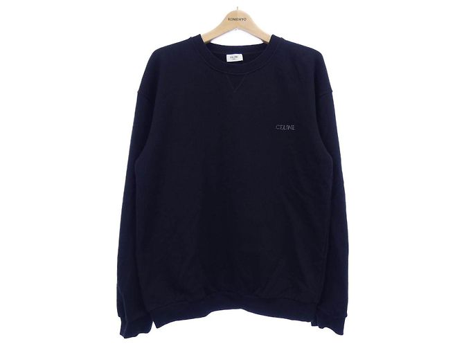 Céline CELINE Sweatshirt aus Baumwolle Schwarz