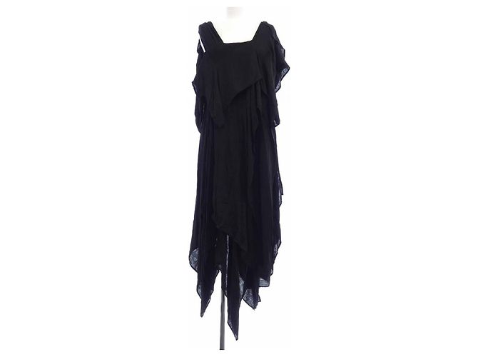 Autre Marque Yohji Yamamoto Kleid Schwarz
