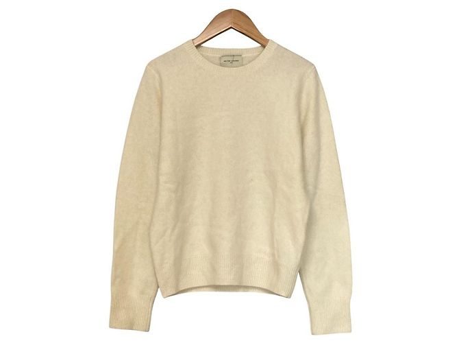 Autre Marque UNITED ARROWS Kaschmir-Wollmischung Strickpullover Weiß Aus weiß