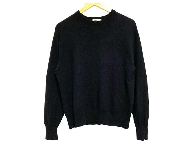 Autre Marque EVERYDAY I LIKE Basic Kaschmir-Strickwaren Schwarz