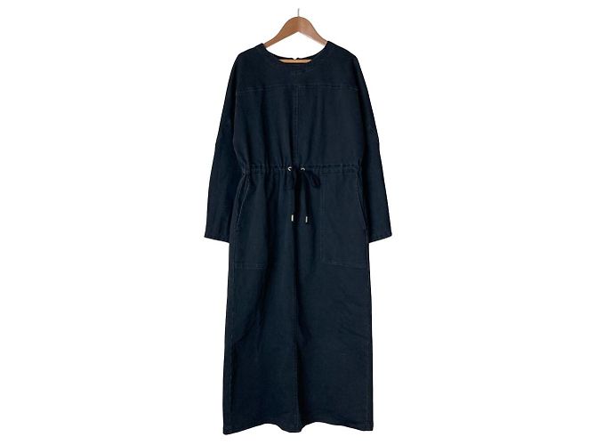 Autre Marque Vestido Soffitto Denim Negro