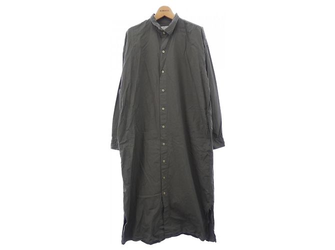 Autre Marque ARMEN Kleid Grün Khaki