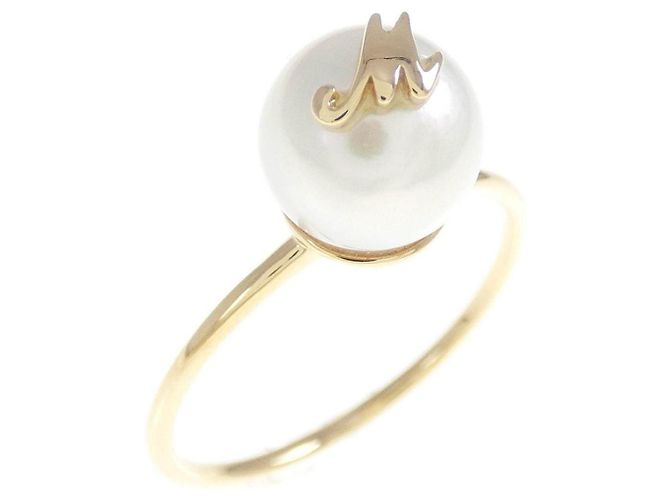 Autre Marque Anello ete Perla Akoya Au750 D'oro