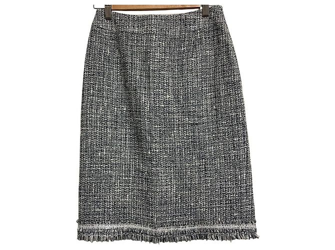 LANVIN COLLECTION Tweed-Rock Braun