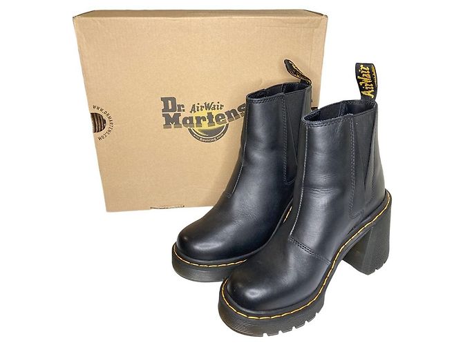 Autre Marque Bottes Dr. Martens SPENCE Side Gore Noir