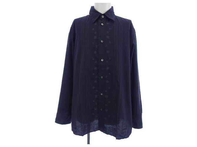 Autre Marque Camicia in cotone Haat Blu Blu navy