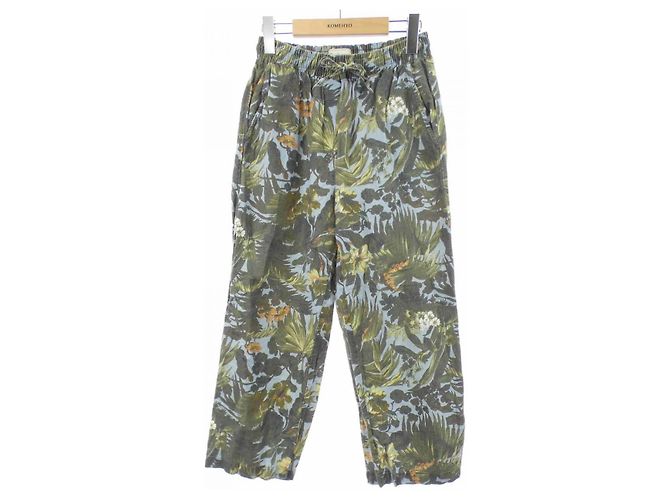 Barbour Pants Blue Khaki