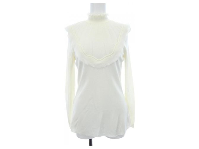 Hermès Hermes PULL MANCHES LONGUES Knitwear White