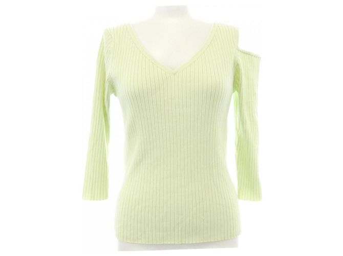 Autre Marque Top de punto Diagram Verde