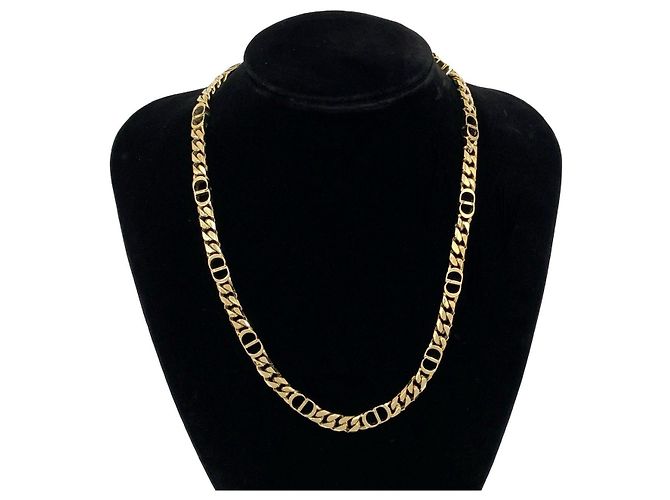 Autre Marque Colar Christian Dior Dourado