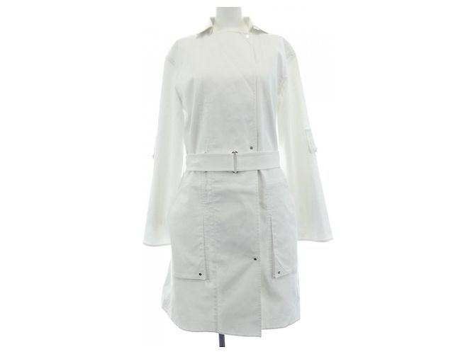 Hermès White Trench Coat
