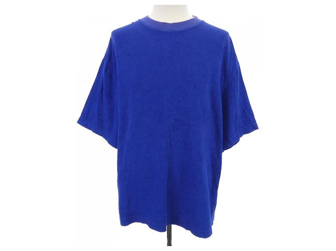 Camiseta de algodón Burberry Azul
