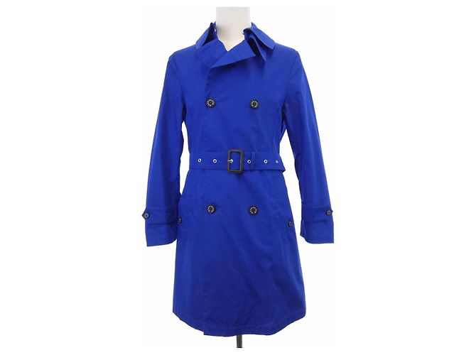 Mackintosh Trench Coat Blue
