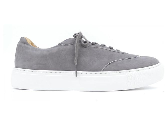Autre Marque WH Sneaker Grau Textil Braun