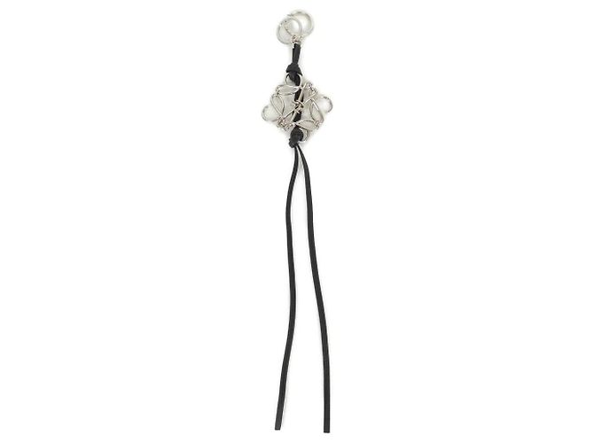 Charm per borsa Loewe in vitello Nero