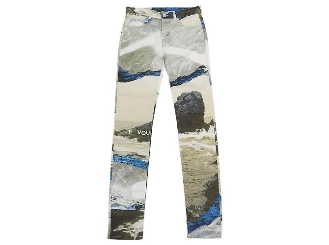 Maison Martin Margiela Pantaloni in cotone MM6 Maison Margiela Multicolore