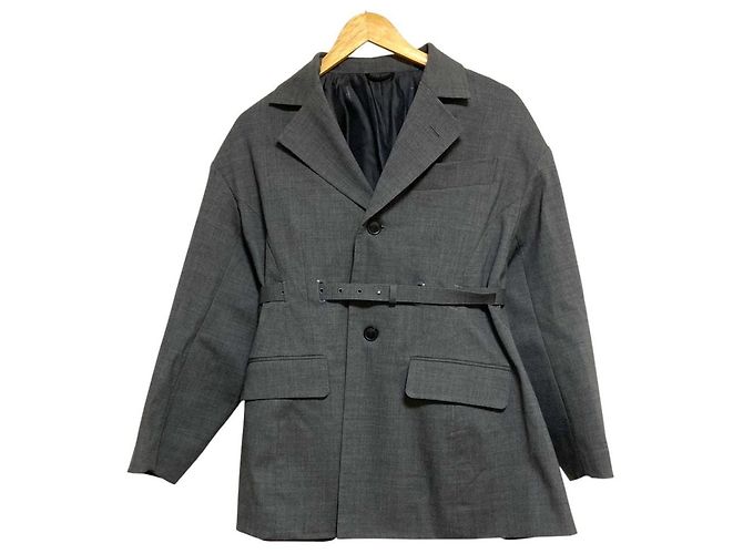 Autre Marque Giacca Bonding TOGA ARCHIVES WOOL TROPICAL Marrone