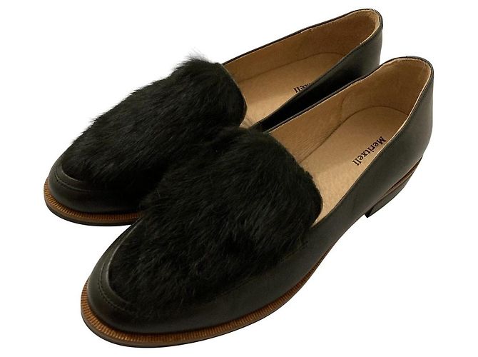 Autre Marque Mocassin Meritxell Fur Combo Noir