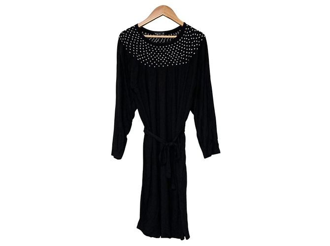 Autre Marque Vestido agnes b. Negro