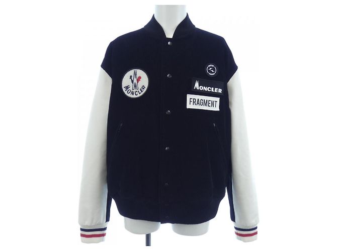 Moncler Genius SVEN FRAGMENT Down Jacket Black White
