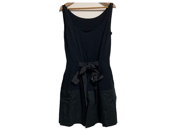 Autre Marque Ärmelloses Minikleid NATURAL by FOXEY Schwarz
