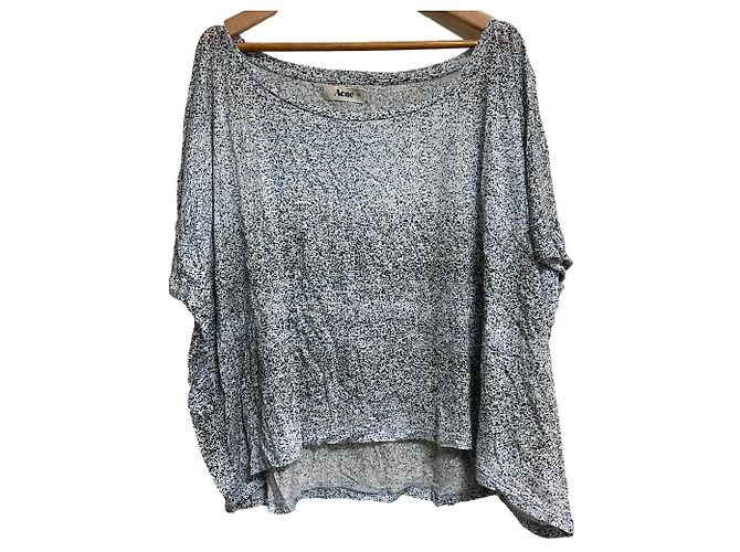 Top Dolman em Tencel Acne Studios Branco