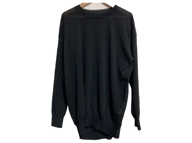 Autre Marque Pull en maille à manches longues ICB Noir