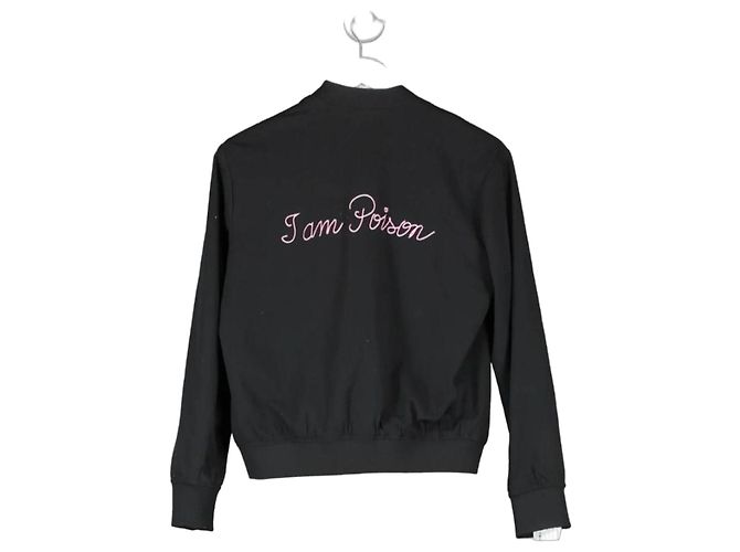 Christian Dior 'I am Poison' Bomber Jacket Black