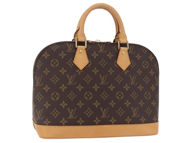 LOUIS VUITTON Monogram Alma Handtasche M51130 LV Auth ki6879V Monogramm