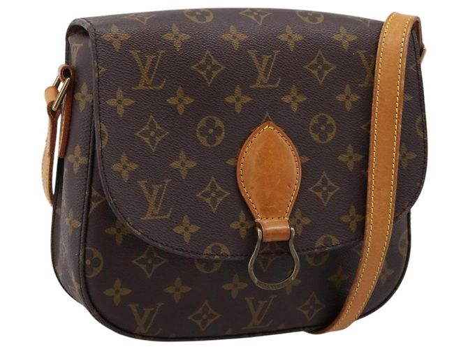 LOUIS VUITTON Monogram Saint Cloud GM Shoulder Bag M51242 LV Auth ep16034 Monogramme