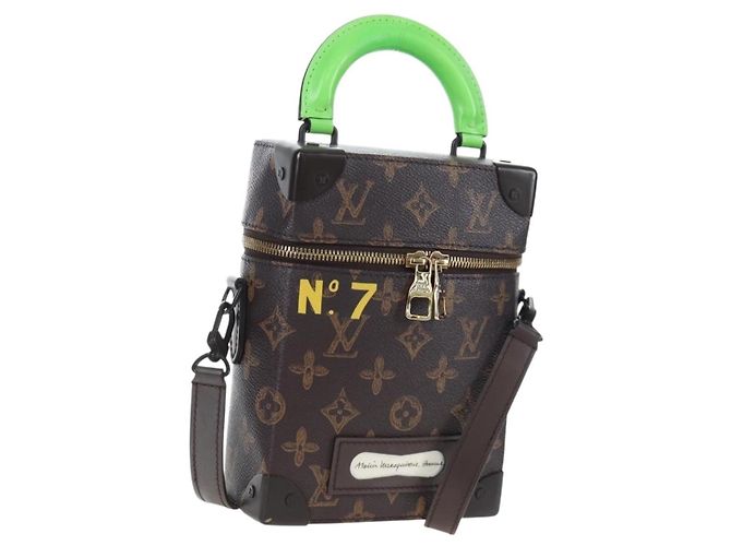LOUIS VUITTON Monogram Vertical Box Trunk Shoulder Bag M59664 LV Auth bs37247 Monogramme