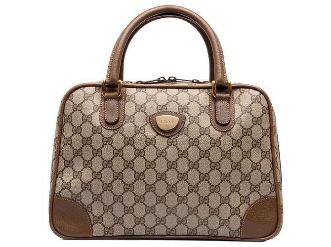 Bolsa Gucci GG Supreme Bege